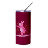 Cute Pink Rabbit Design Insulated Tumbler product type